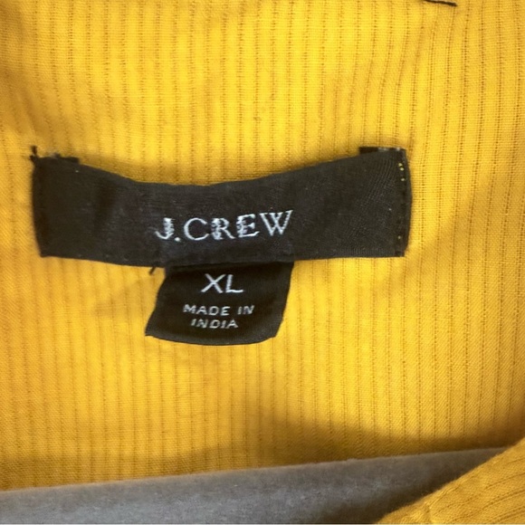 J. Crew 100% Cotton Ruffle Sleeve Eyelet Embroidered Blouse Size L - Picture 9 of 11